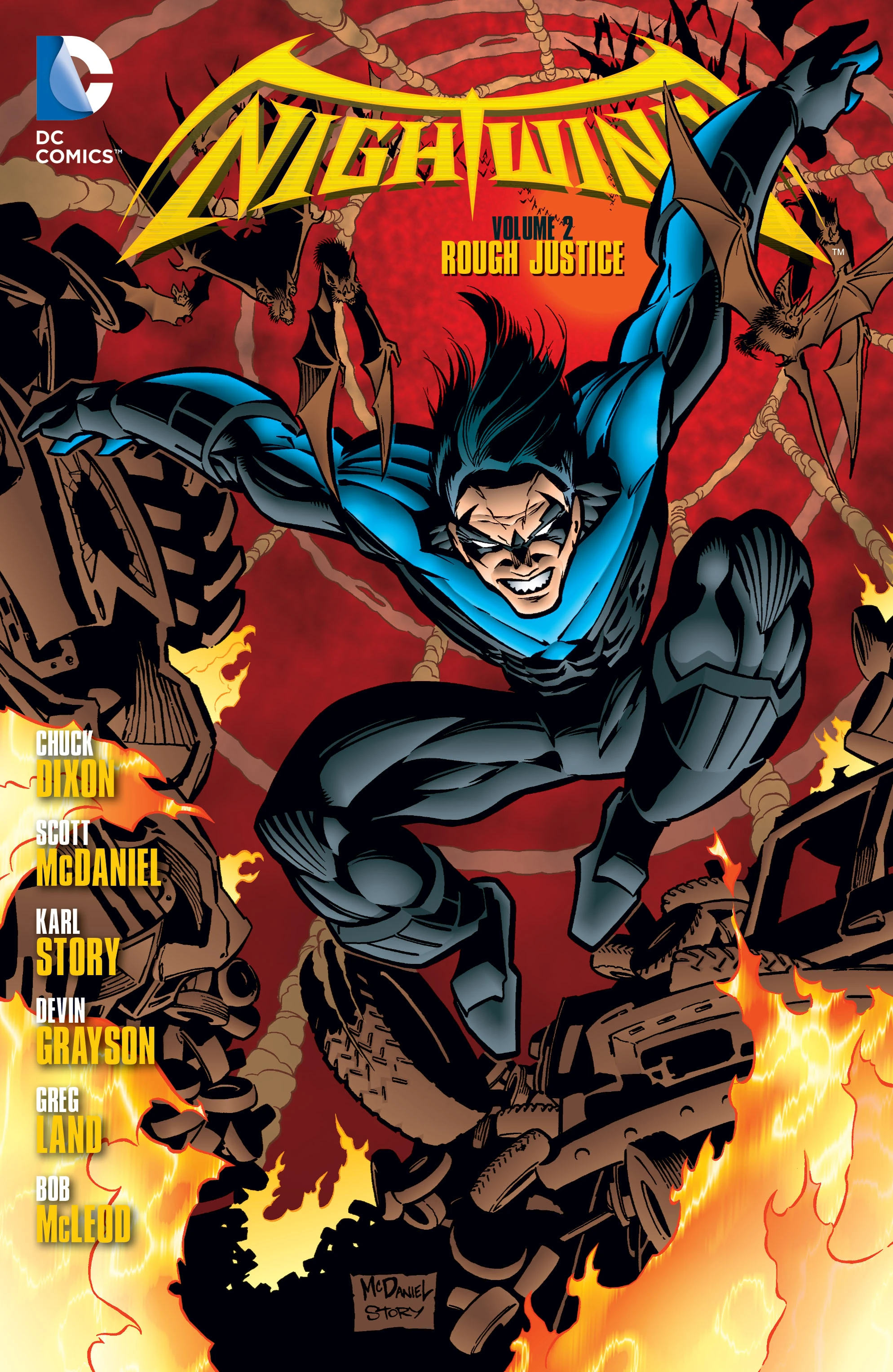 Nightwing Vol. 2: Rough Justice (DC, 2015) cover